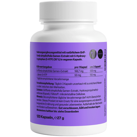 Griffonia 5-HTP 50mg - Viva Saudável