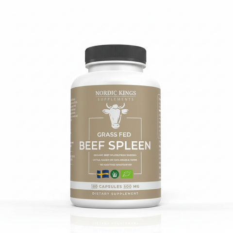 Beef Spleen Nordic Kings – embalagem sobre fundo branco