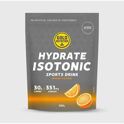 Hydrate Isotonic 500 gr Laranja Gold Nutrition - Viva Saudável