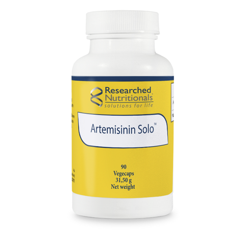 Artemisinin SOLO Researched Nutritionals – embalagem do produto