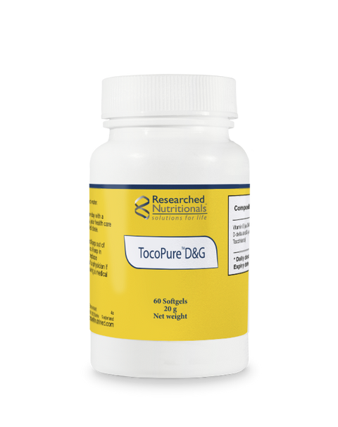 TocoPure™ D&G 60 Caps Researched Nutritionals