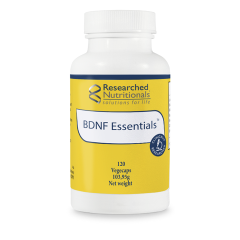 BDNF Essentials Researched Nutritionals – embalagem do produto
