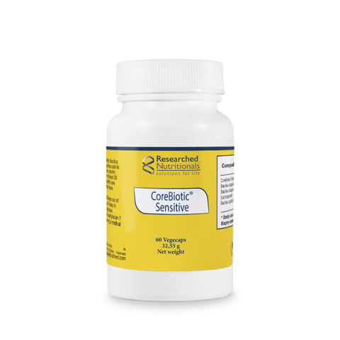CoreBiotic Sensitive Researched Nutritionals – embalagem do produto