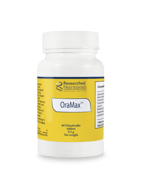 OraMax 60 Chewable Tablets Researched Nutritionals