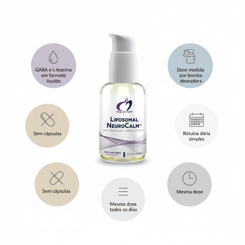 Liposomal NeuroCalm com badges