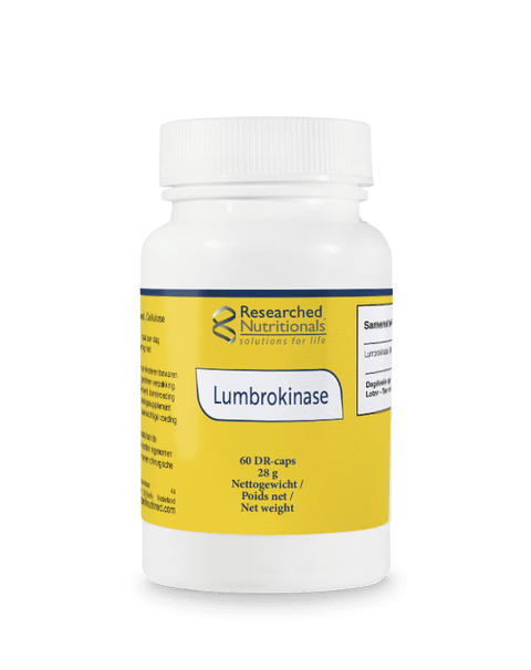 Lumbrokinase 60 Caps Research Nutritionals - Viva Saudável