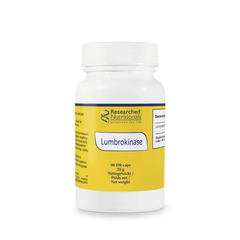 Lumbrokinase 60 Caps Research Nutritionals - Viva Saudável