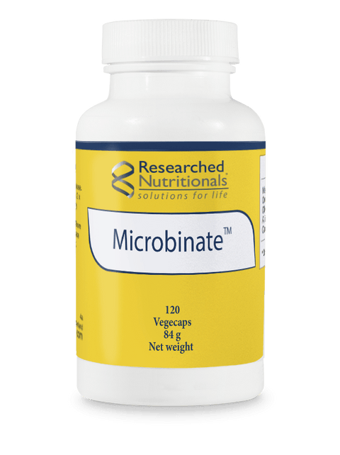 Microbinate 120 Caps Research Nutritionals - Viva Saudável
