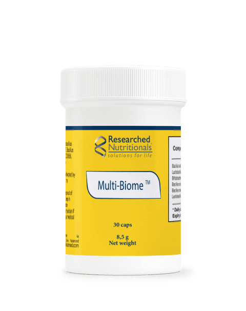 Multi-Biome 30 Vegcaps Research Nutritionals - Viva Saudável