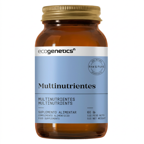 Multinutrientes Ecogenetics em fundo branco