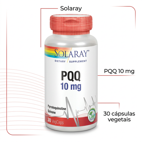 PQQ Solaray com destaques informativos