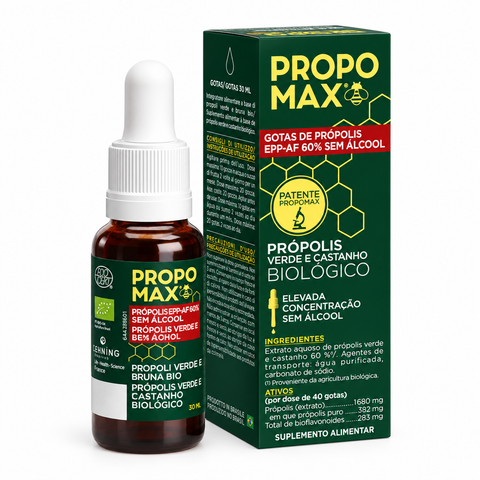 Propomax EPP-AF, frasco e caixa