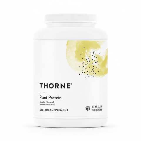 Proteina Vegetal Baunilha 676 gr Thorne - Viva Saudável