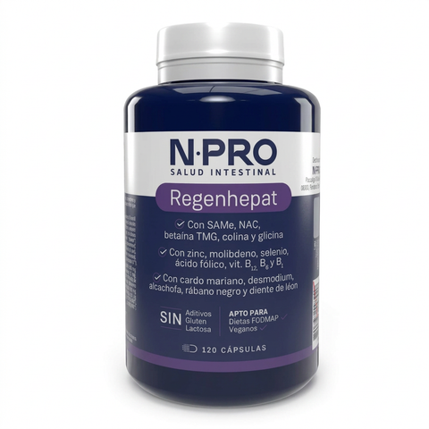 Regenhepat N·PRO 120 cápsulas, imagem principal