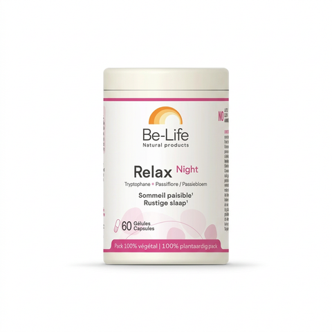 Relax Night Be-Life em fundo branco