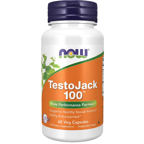 TestoJack 100 NOW 60 cápsulas, imagem principal