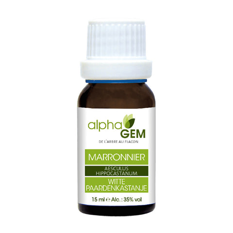 Castanheiro-da-Índia macerado de gemas bio Alphagem 15 ml – Aesculus hippocastanum