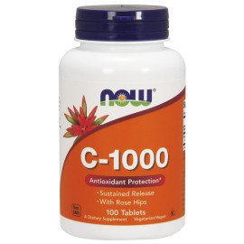 Vitamin C 1000 Rose Hips 100comp Now NOW