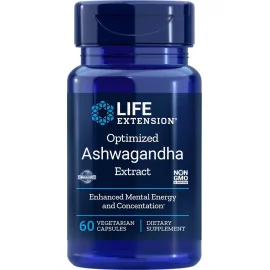 Optimised Ashwagandha Extract 60 caps Life Extension Life Extension