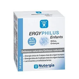 Ergyphilus Infantil cx 14 Saquetas Nutergia