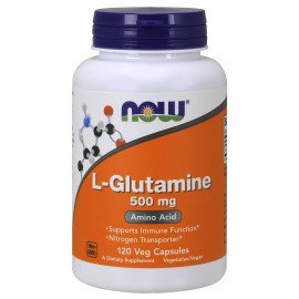 L-Glutamine 500mg 120caps Now NOW