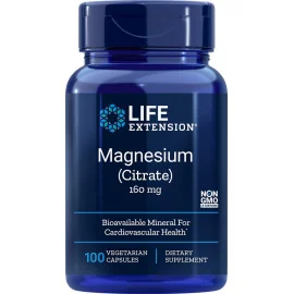 Magnesium Citrate 100 caps Life Extension Life Extension