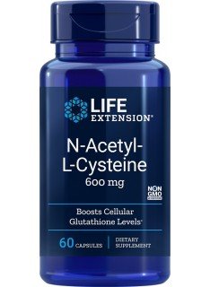 N-Acetyl-L-Cysteine 600mg 60 caps Life ExtensionLife Extension