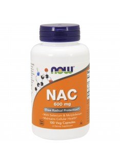 Nac Acetyl Cysteine 600mg 100caps NowNOW