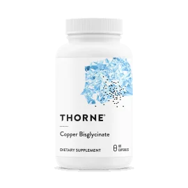 Copper Bisglycinate 60 Caps Thorne Thorne Research