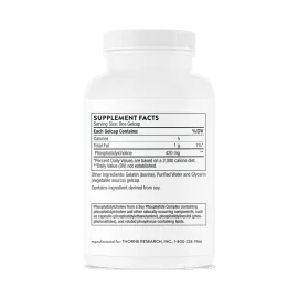 Phosphatidyl Choline 60 Caps Thorne Research Thorne Research