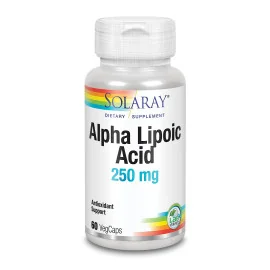 Alpha Lipoic Acid 250 mg Ð 60 Caps Veg Solaray