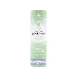 DESODORIZANTE NATURAL SENSITIVE (LIMA LIMAO) (60G) - TUBO DE PAPEL (PUSH UP) Ben&AnnA