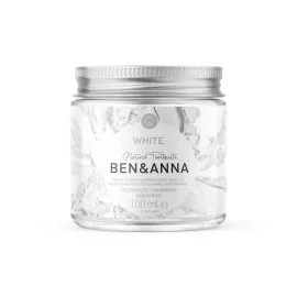 DENTIFRICO WHITE - EMBALAGEM DE VIDRO (100ml) Ben&AnnA