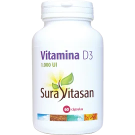 VITAMINA D3 60 CAP Suravitasan