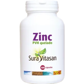 ZINCO PVH QUELADO 100 CAP Suravitasan