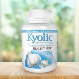 Kyolic Formula 106 W/Crataegus 100 Caps Kyolic