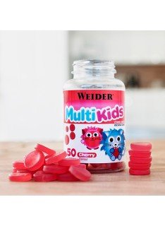 Weider Multikids 50 Gummies CherryWeider