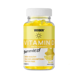 Weider Vitamina D 50 Gummies Lemon Weider