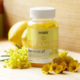 Weider Vitamina D 50 Gummies Lemon Weider