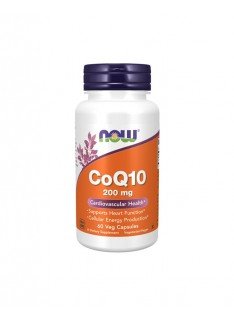 CoQ10 200 mg 60 Caps Now Foods NOW