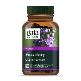 Vitex Berry 60 Vcaps Gaia Herbs