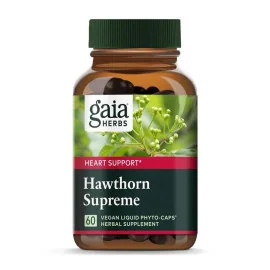 Hawthorn Supreme 60 Vcaps Gaia Herbs Gaia Herbs