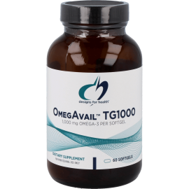 OmegAvail™ TG1000 60 SoftGel Designs Design for Health