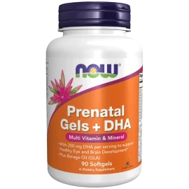 Pre-Natal Gels+DHA 90caps Now NOW