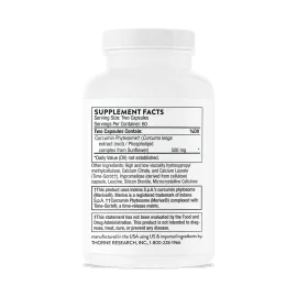 Curcumin Phytosome - SF 120 caps Thorne Research