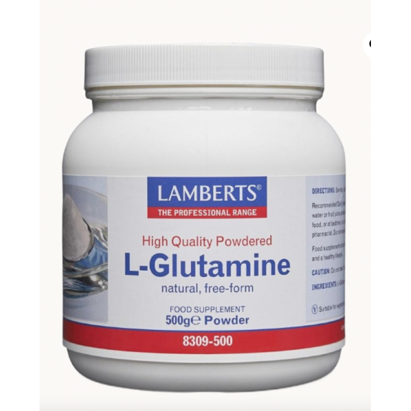 L-Glutamine 500gr – Lamberts Lamberts