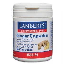 Ginger 120 mg 60 Caps Lamberts Lamberts