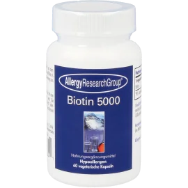 Biotin 5000 60 Caps Allergy Research Group Allergy Research