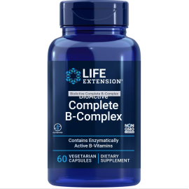 Bioactive Complete B Complex 60 caps Life  Extension Life Extension