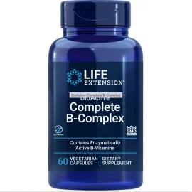 Bioactive Complete B Complex 60 caps Life Extension Life Extension